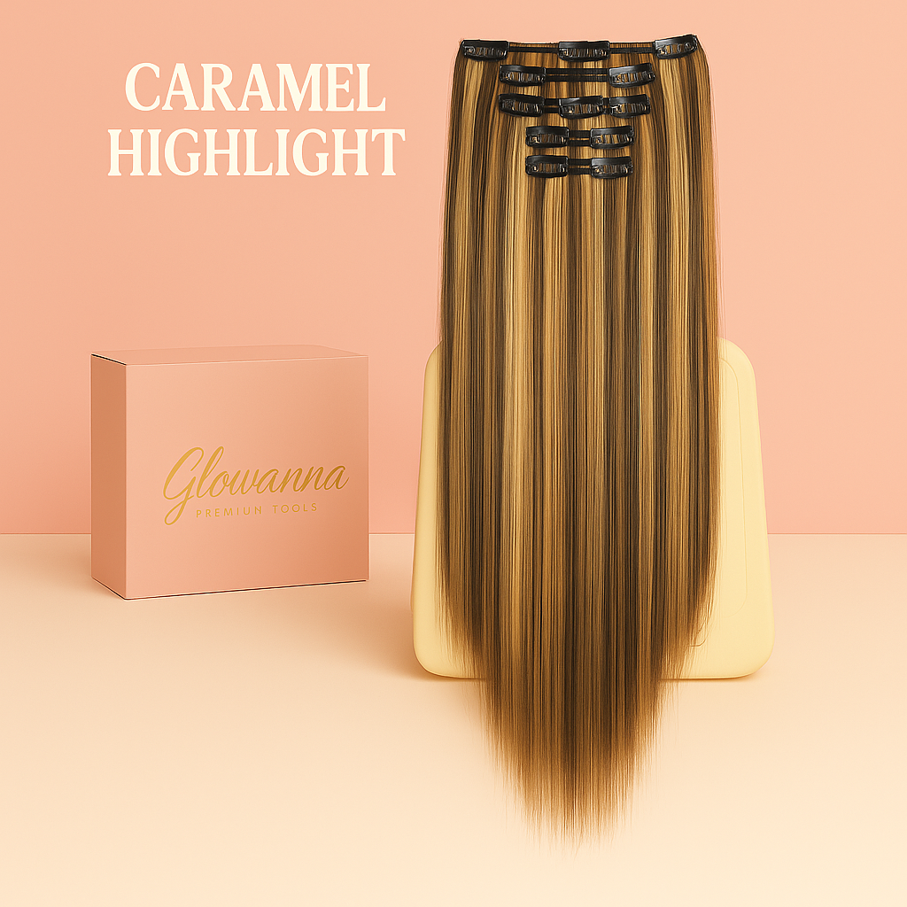 GLOWVANNA GODDESS HAIR™ - Caramel Highlight