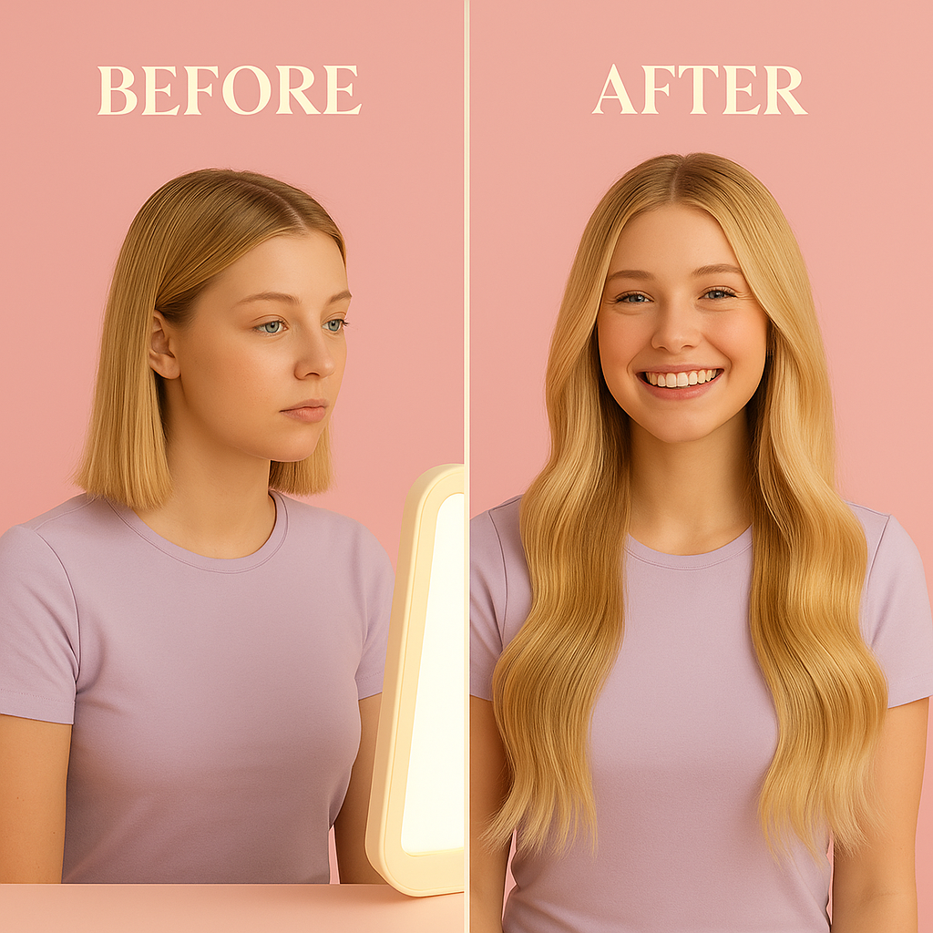 GLOWVANNA GODDESS HAIR™ - Caramel Highlight