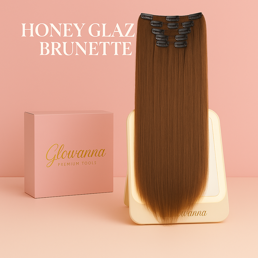 GLOWVANNA GODDESS HAIR™ - Honey Glaze Brunette
