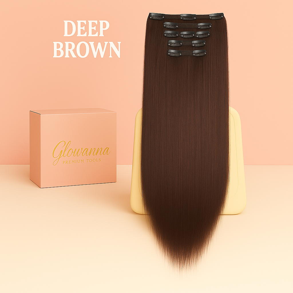 GLOWVANNA GODDESS HAIR™ - Deep Brown